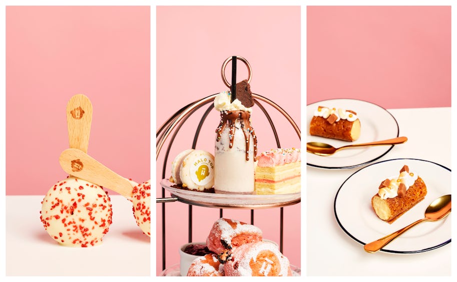 An ice cream afternoon tea has arrived in London