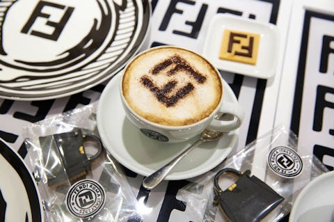 Fendi has opened a café in London