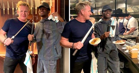 Gordon Ramsay made panini with US rapper Lil Nas X