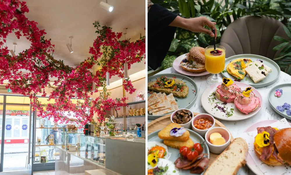 Florals at Feya cafe