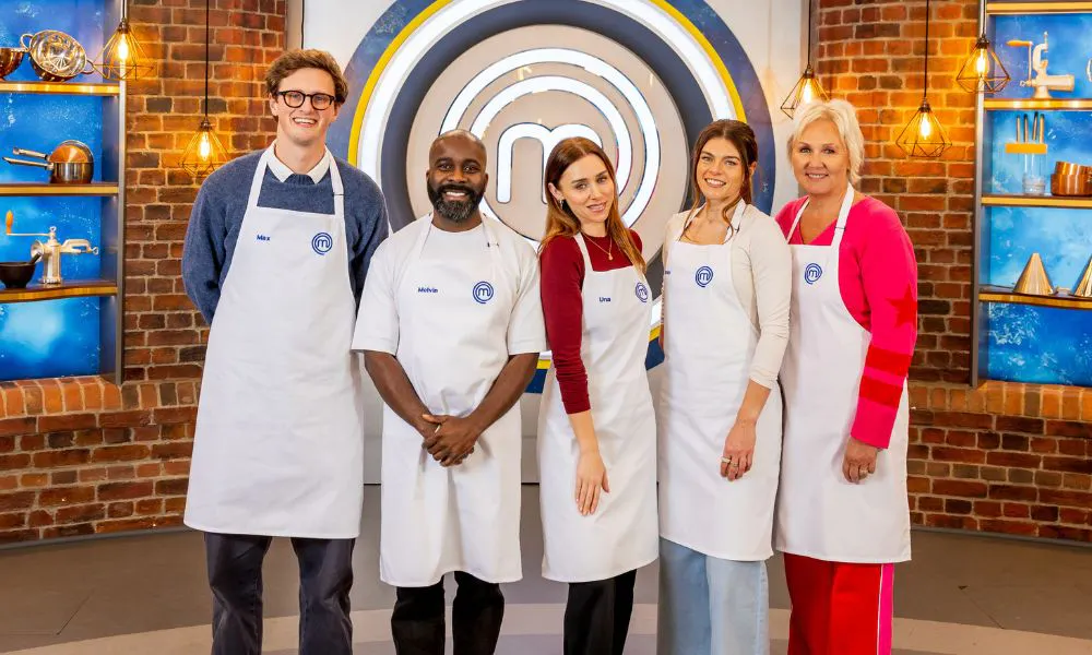 Celebrity MasterChef Contestants Week Three: Max, Melvin, Una, Lauren, Sue