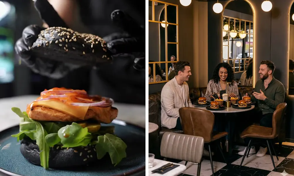 halal burgers at gourmet burger club