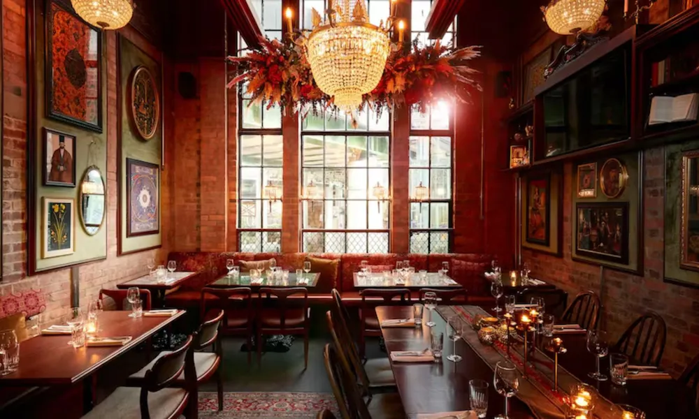 Beautiful dining interiors