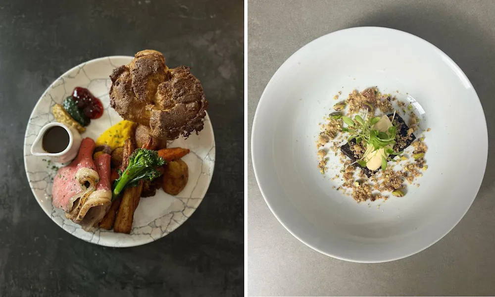 Sunday roast on a plate