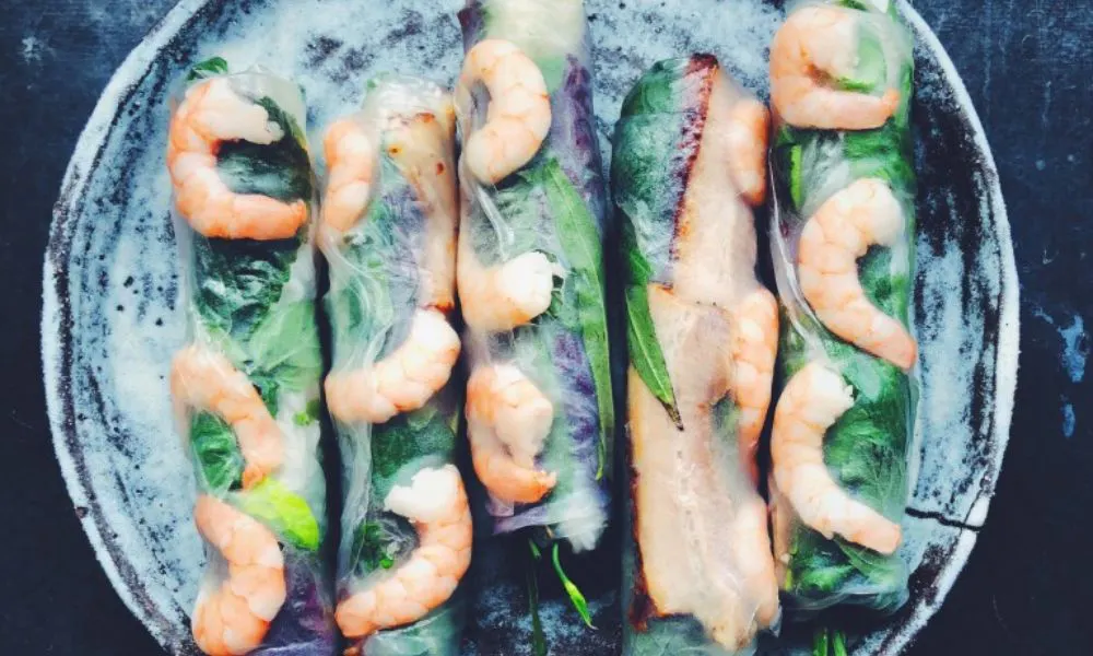 prawn summer rols