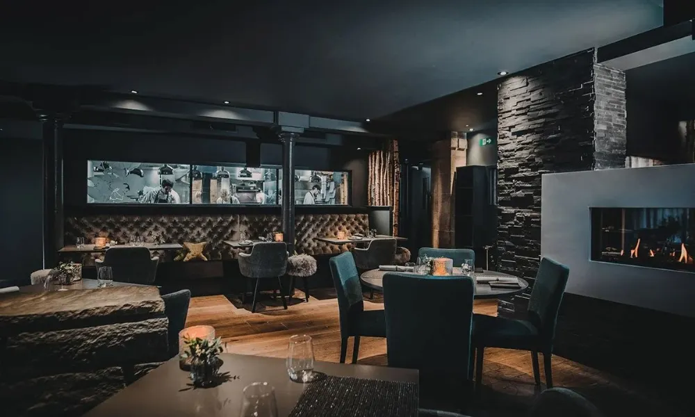 dining room at the kitchin