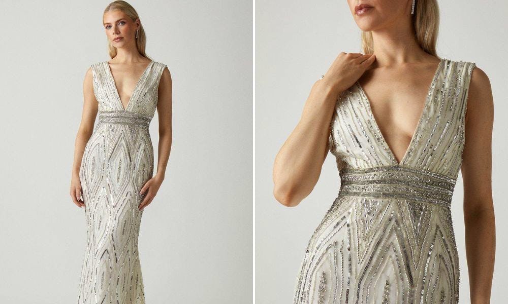 Gatsby style gowns best sale