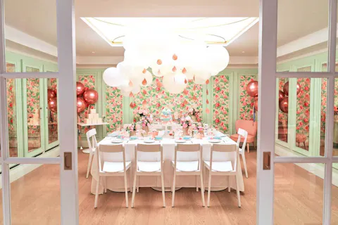 Peggy Porschen has opened a new, pink private dining room in Chelsea