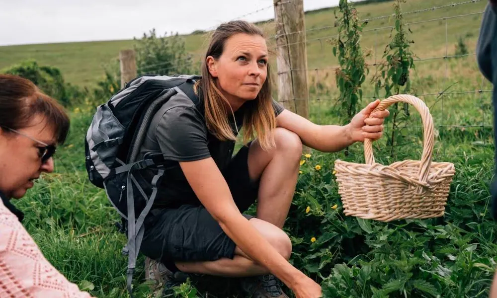 Women foraging