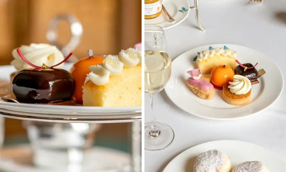 afternoon tea sweets at fortnum and mason