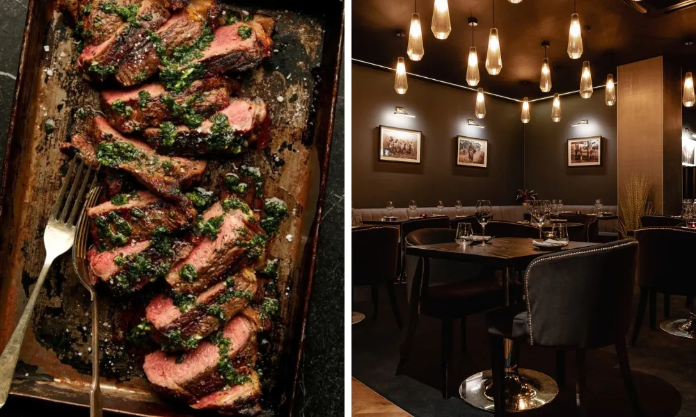 steak at gaucho