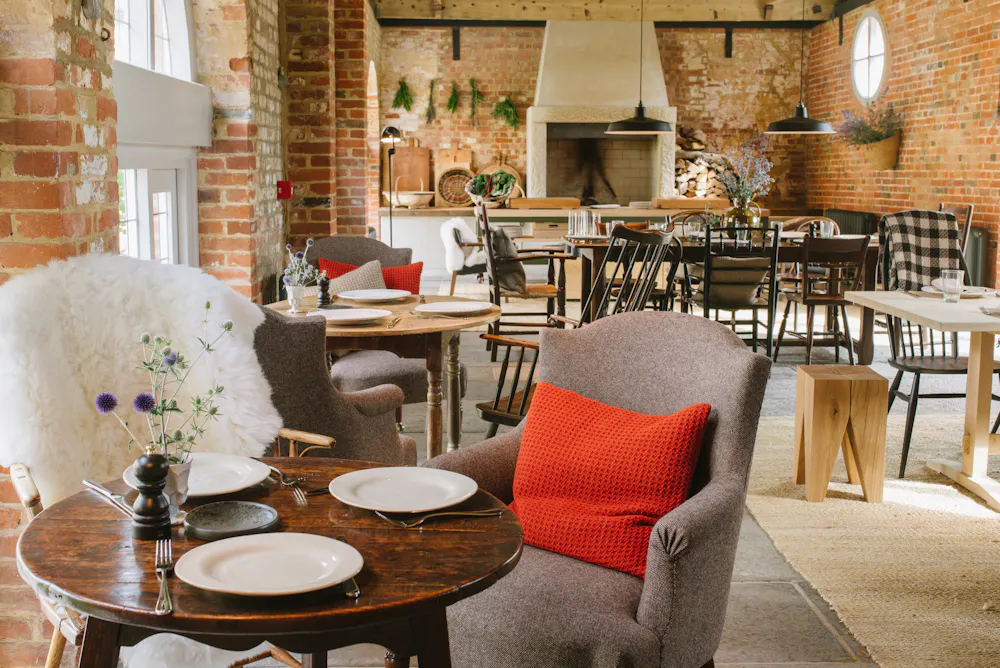 Hearth restaurant at Heckfield Place