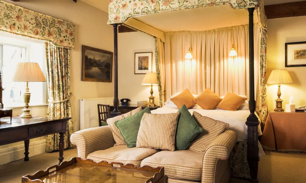 cosy sofa and scatter cushions