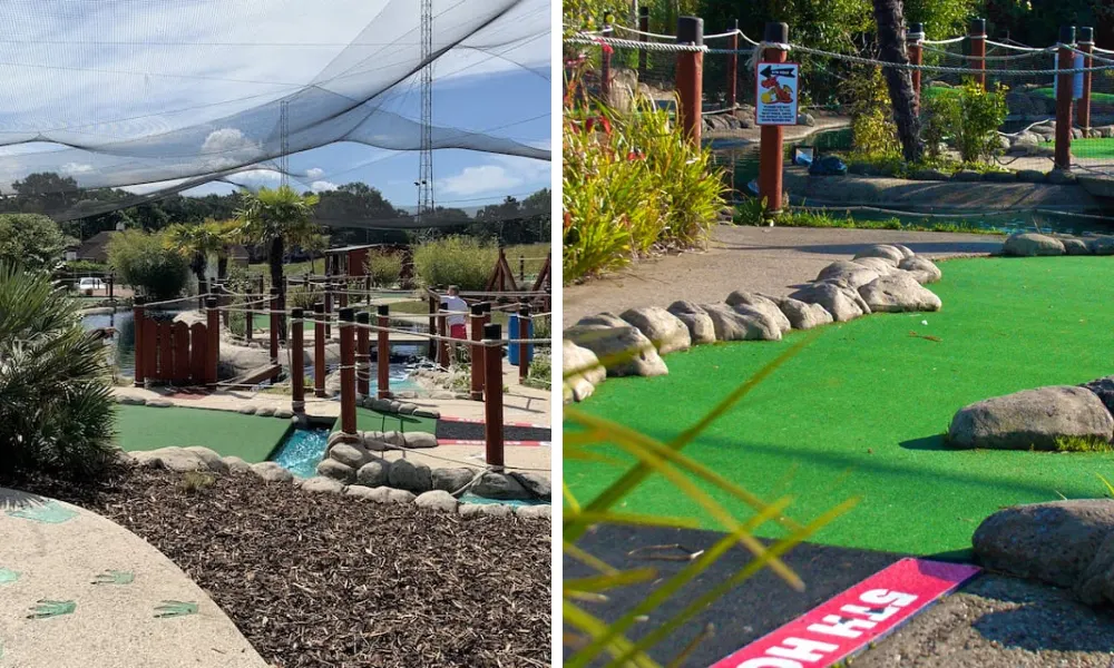 golfing at dragon quest croydon