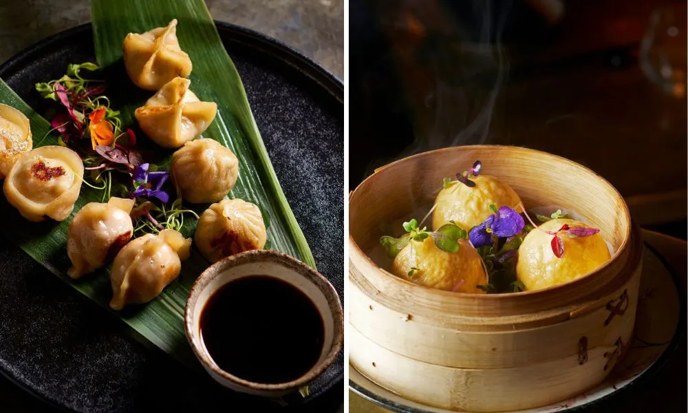 Steamed dumplings