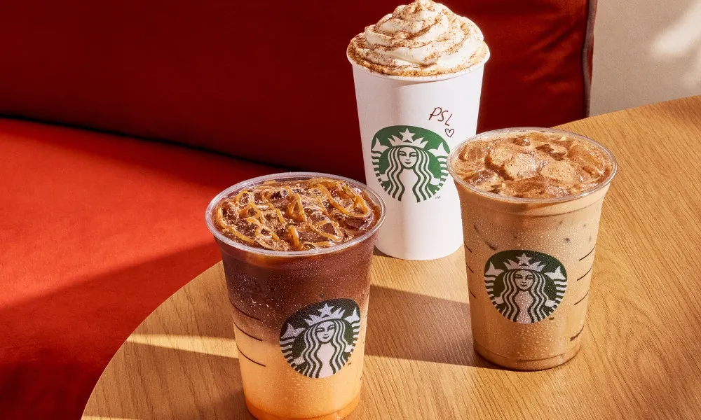 Seasonal autumn drinks on the new menu