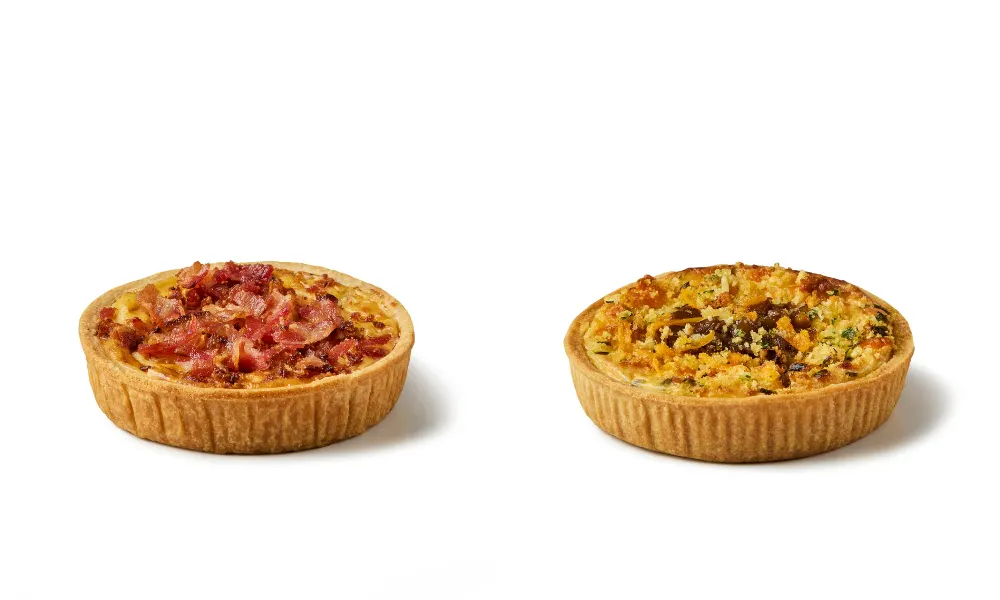 Starbucks 2025 chiches, one with bacon