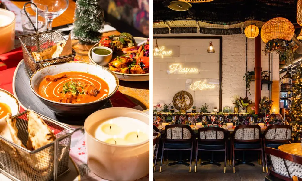 curry and candle and interiors with lanterns
