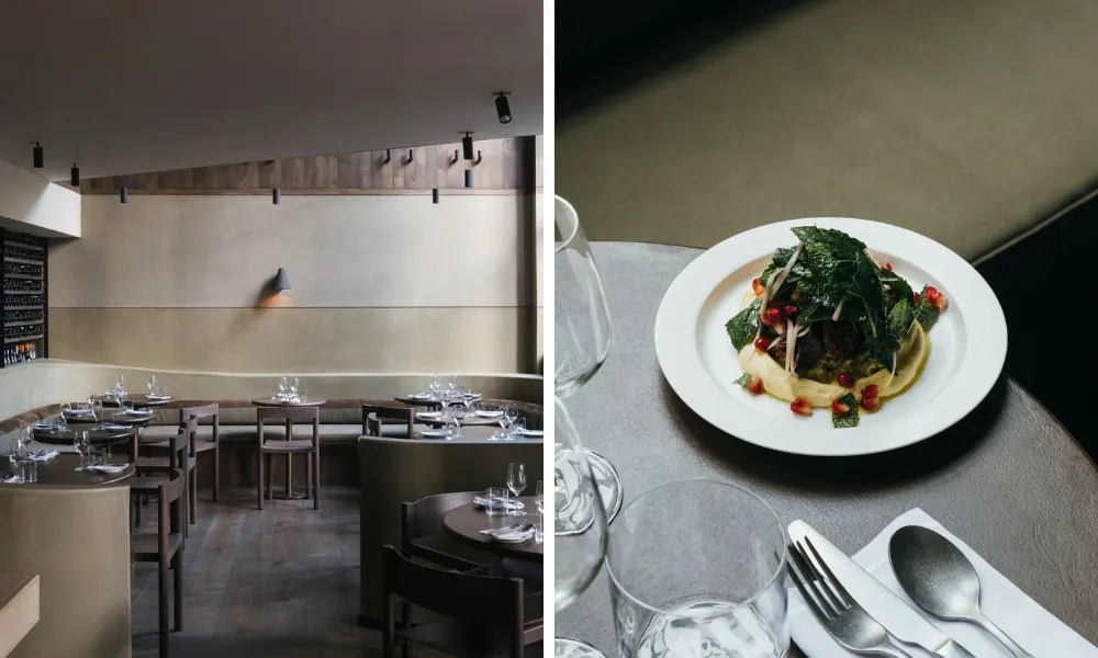 dining room at oma