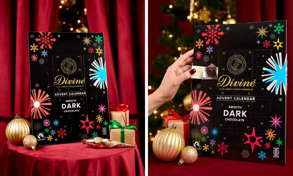 divine dark chocolate advent calendar