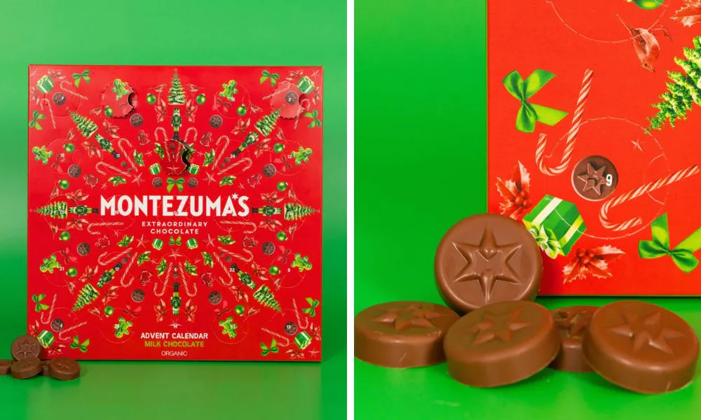 Montezuma's Organic Milk Chocolate Advent Calendar