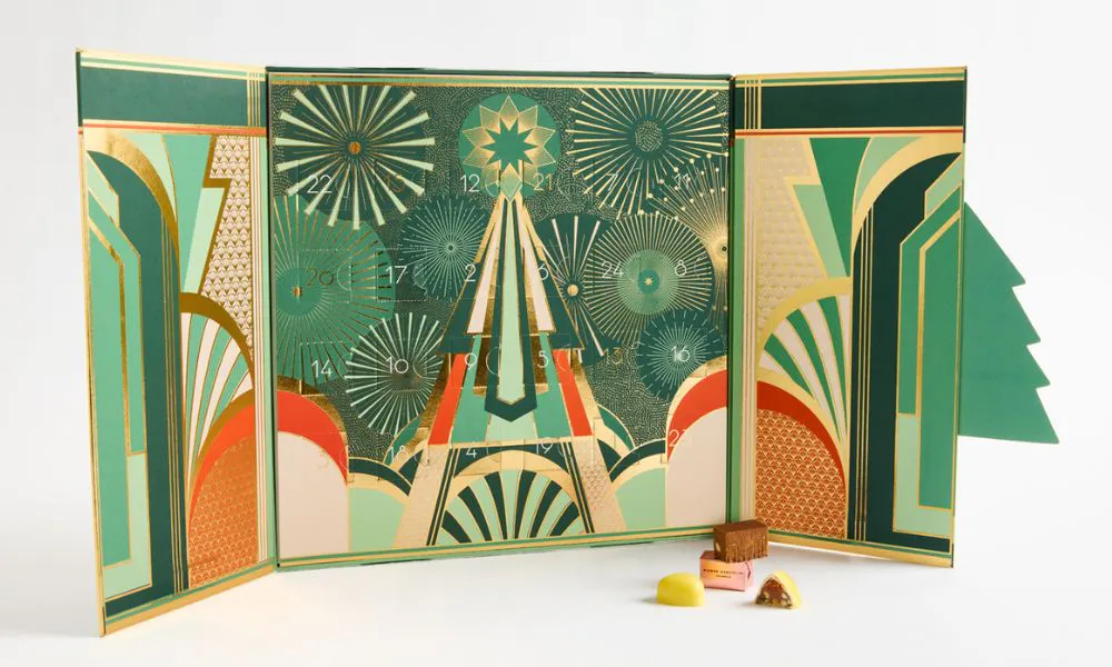 pierre marcolini art deco advent calendar