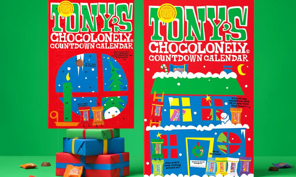 tony's chocolonely countdown advent calendar