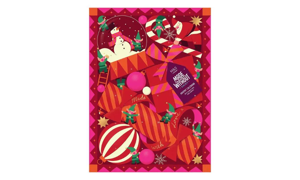 m&s dairy free advent calendar