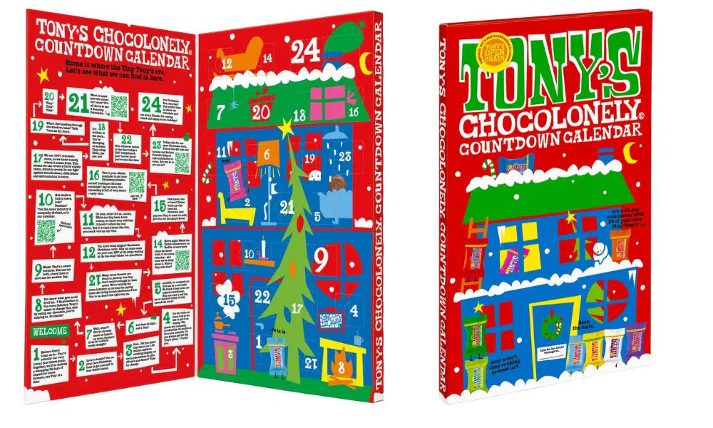 Tony&rsquo;s Chocolonely advent calendar