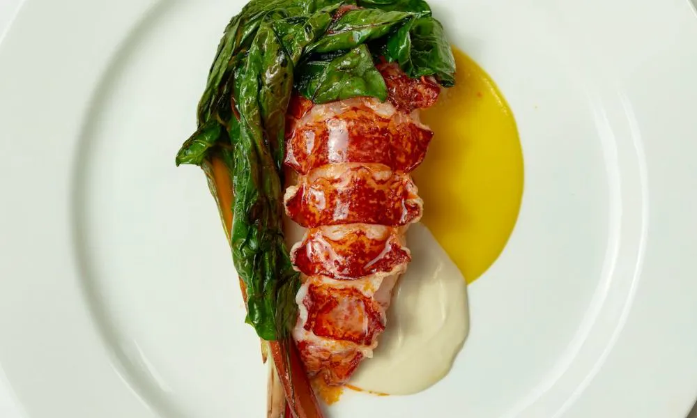 Lobster tail dish