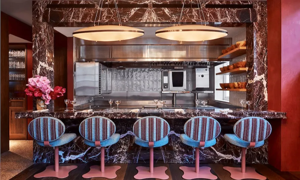 chef's counter at muse tom aikens