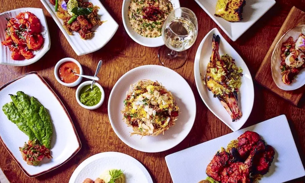 dishes at trishna