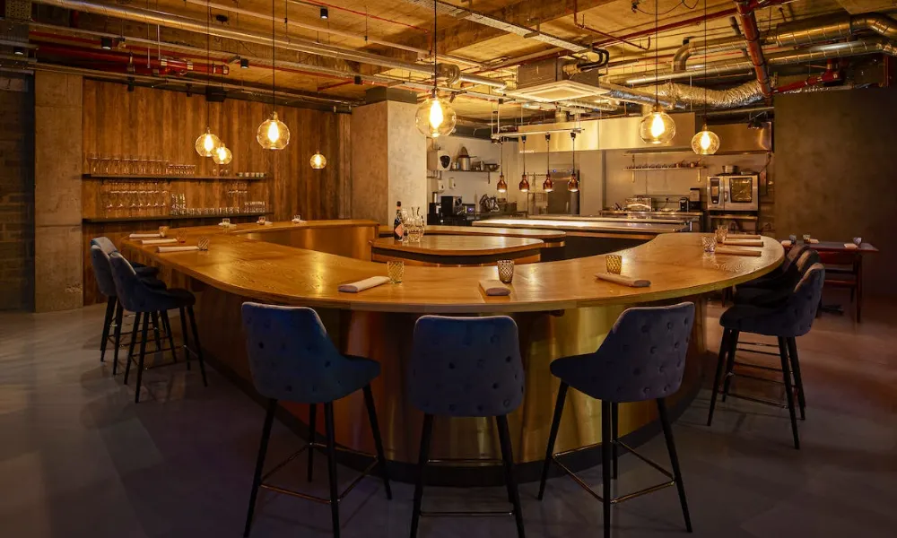 chef's table at behind hackney
