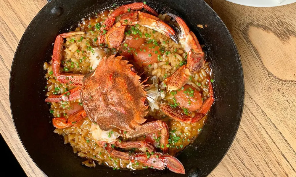 crab rice at brat