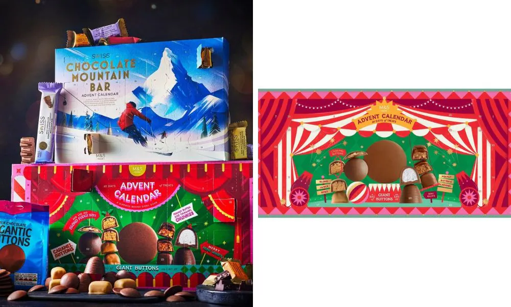 m&s treats advent calendar