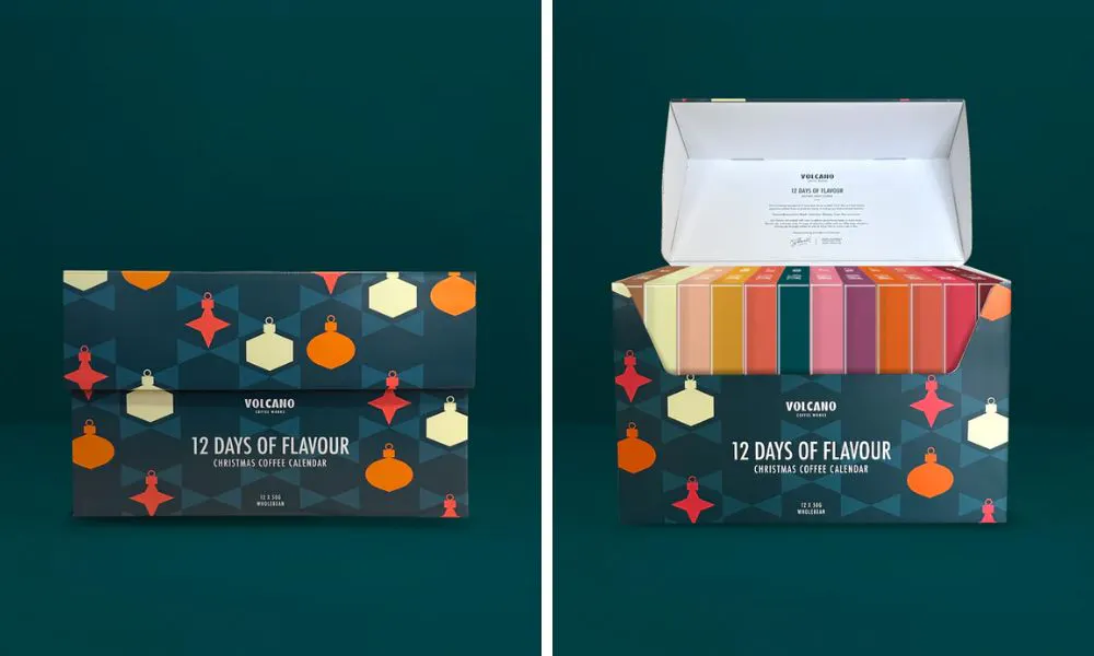 volcano coffee advent calendar