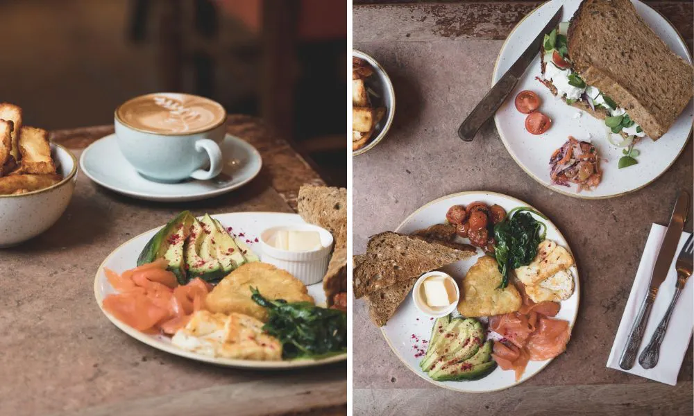 Veggie brunch dish