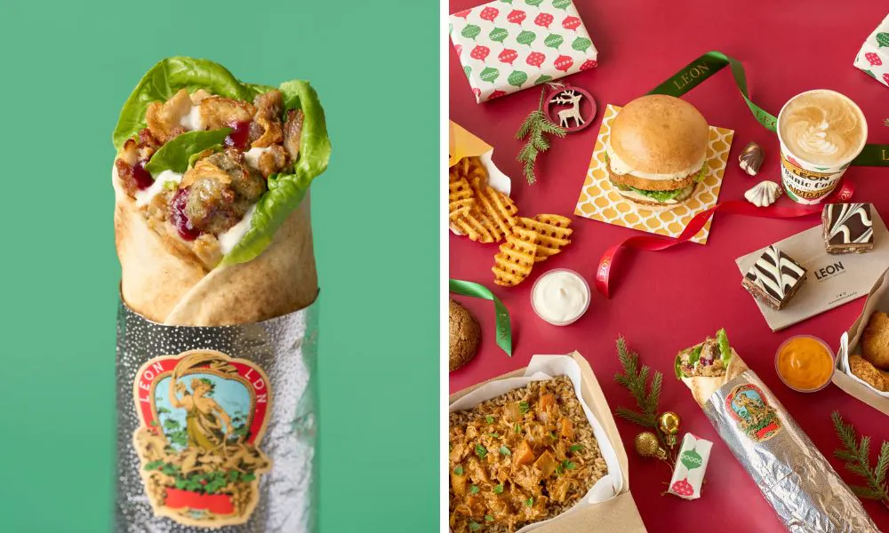 the christmas cracker sandwich from leon