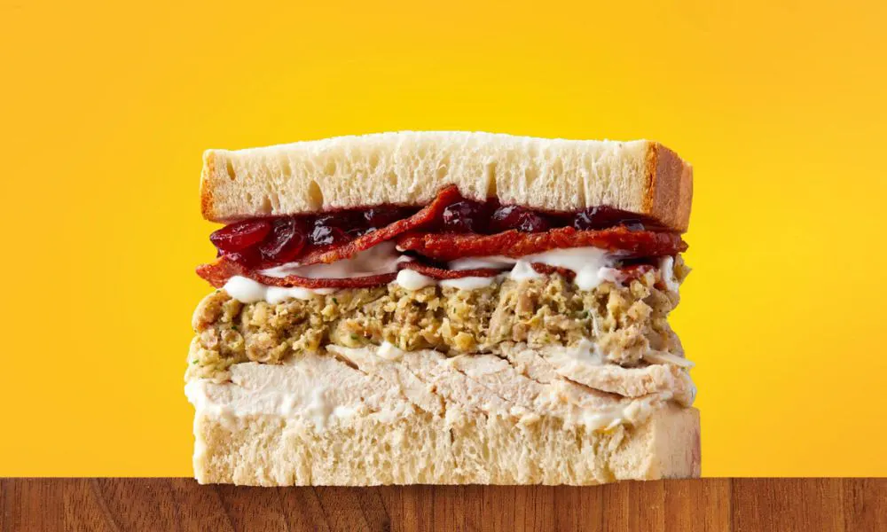 the christmas sandwich from sandwich sandwich