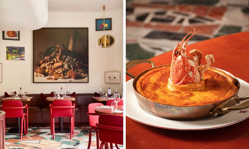 the lobster pie at mount st restaurant, and art deco interiors