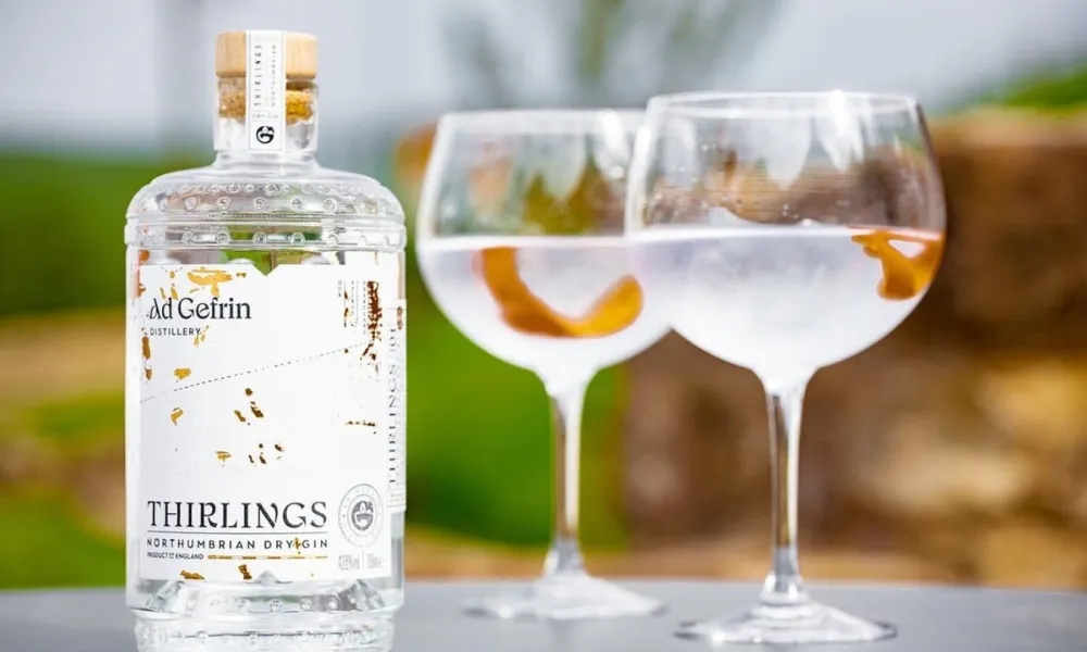thirlings gin and tonic with orange