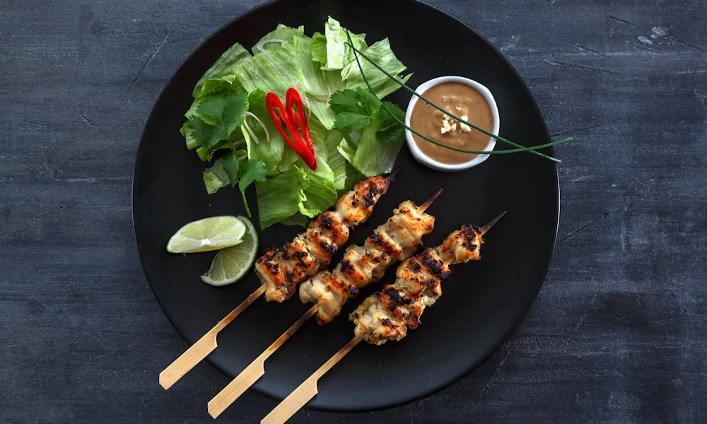 satay skewers at dapur holborn