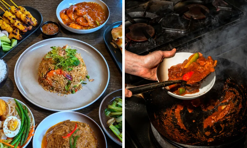 nasi goreng at satay house
