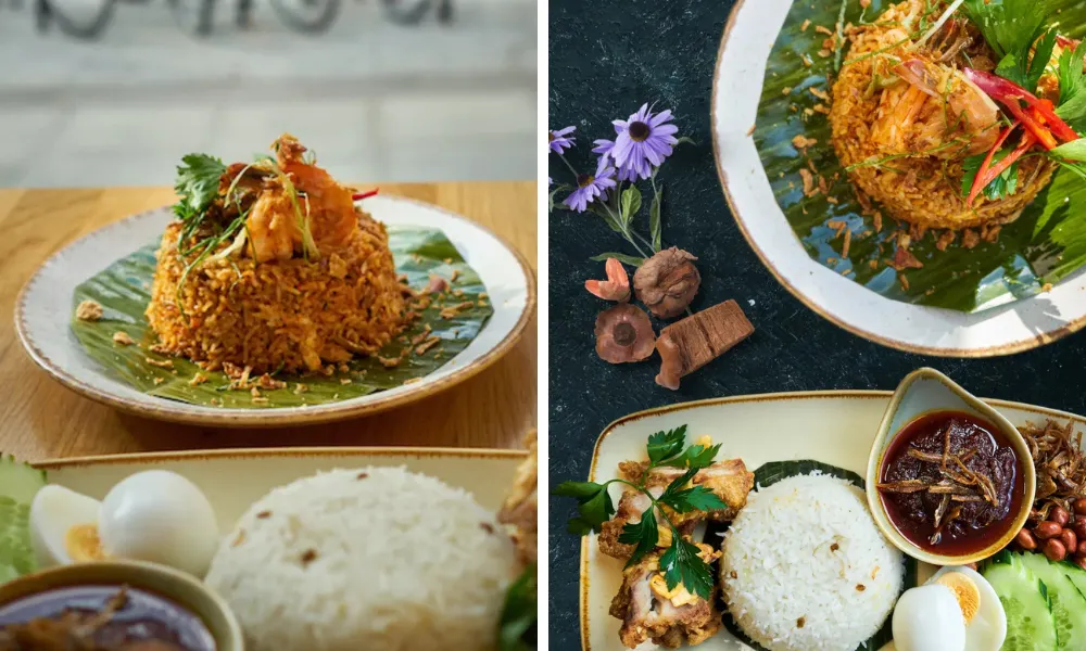 rice dishes at tukdin