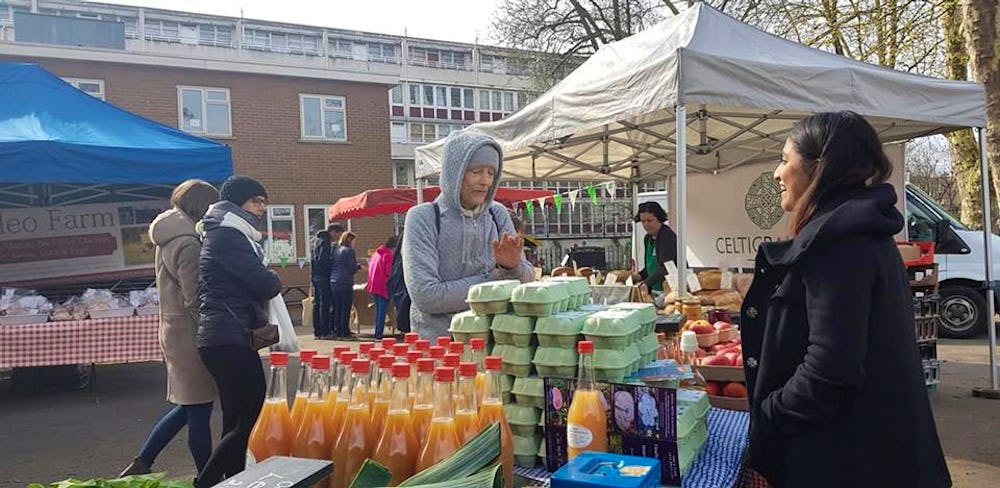 best food markets in London Ladbroke Grove farmer's market
