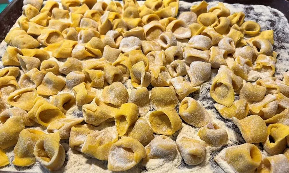 handmade tortellini at vasco piero