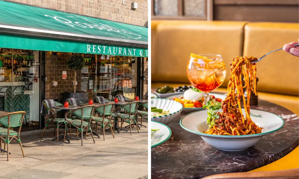 pasta dishes at rossella