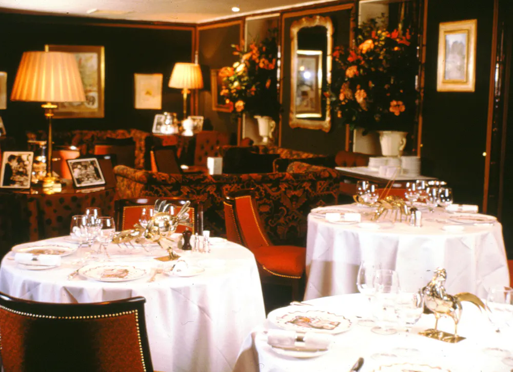 Le Gavroche restaurant in London's Mayfair