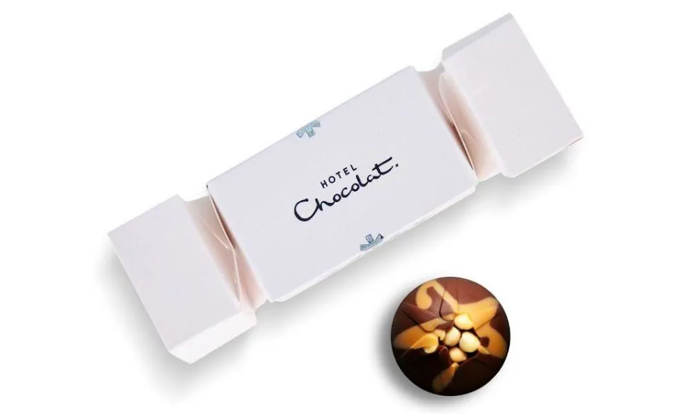 Mini Christmas crackers from Hotel Chocolat