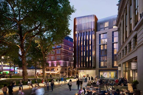The Londoner, the capital's first 'iceberg' hotel, will open in Leicester Square next year
